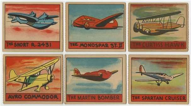 1938 R132 Anonymous "Series of 48 - Aviation" Complete Set (48)